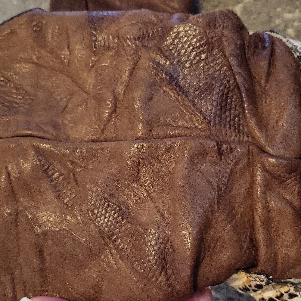 Vintage Dingo Made in the USA Snake Skin Cowboy Boots with Toe Tips - Picture 7 of 16